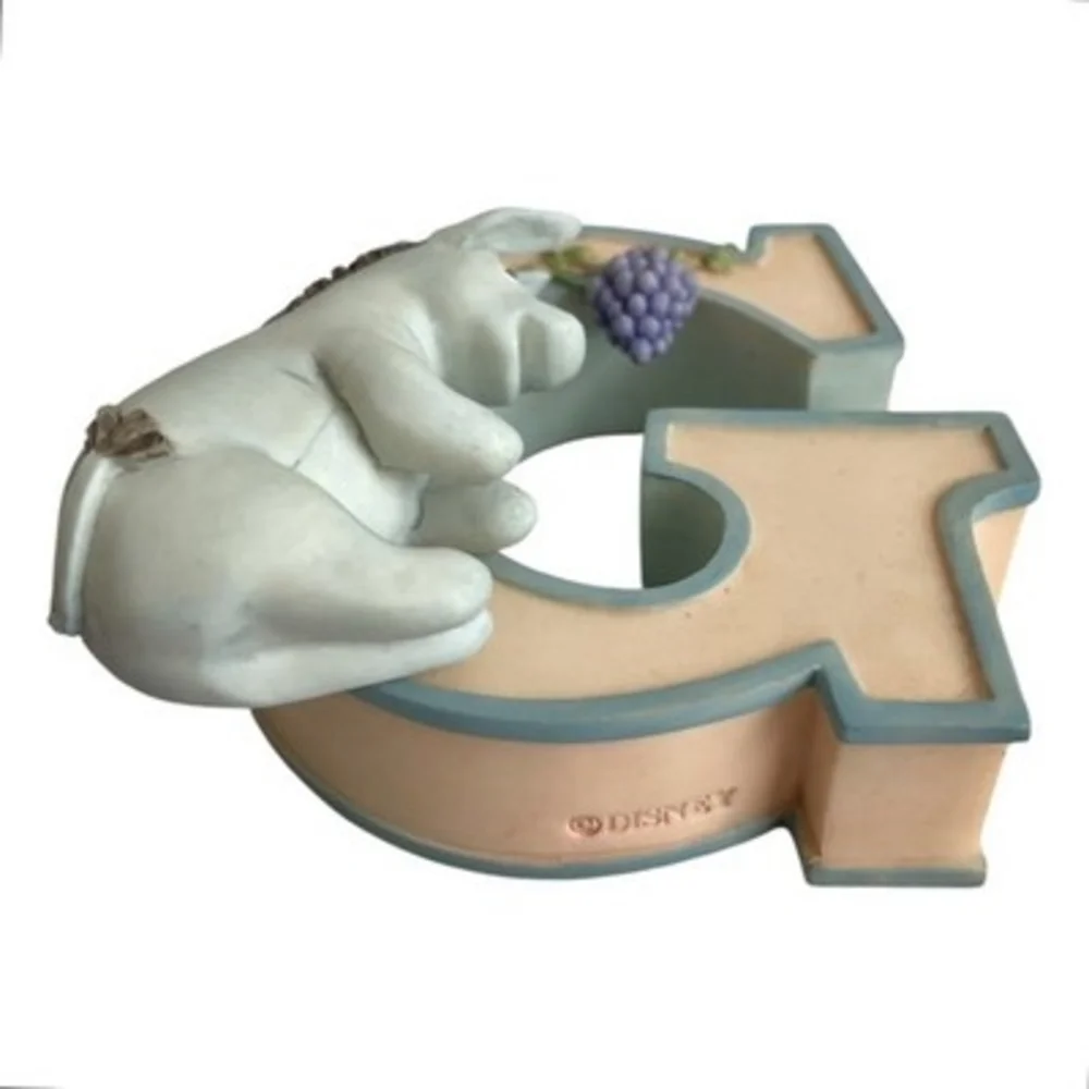 Vintage Disney Alphabet Letter G Eeyore Classic Pooh Nursery Decor 3”